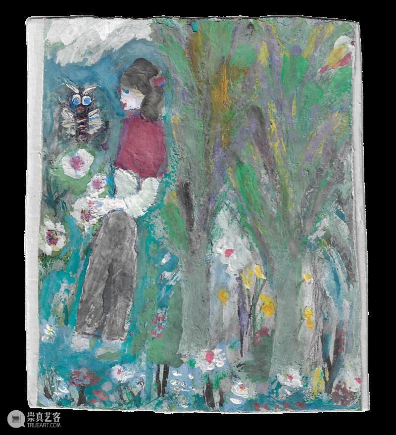 同行/斑斓的随心抒发 | Elene Chantladze 视频资讯 同行 同行 材料 艺术 作品 纸片 纸板 巧克力 油漆 盒盖 石头 崇真艺客