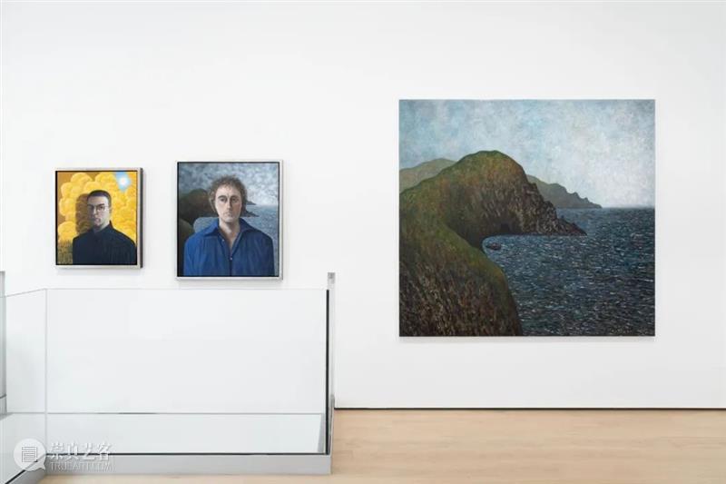 展览现场｜斯科特·卡恩（Scott Kahn）@ 阿尔敏·莱希 - 巴黎｜马蒂尼翁 斯科特 卡恩 莱希 巴黎 Scott Kahn 阿尔敏 现场 门廊 亚麻布 崇真艺客