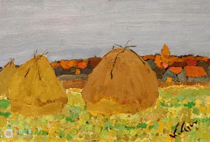 绘画︱色块分明、色彩丰富大胆的俄罗斯风景油画 油画 俄罗斯 绘画 色块 色彩 风景 上方 中国舞台美术学会 右上 星标 崇真艺客