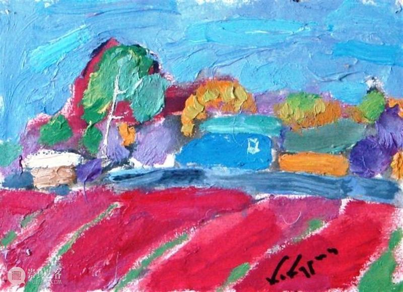 绘画︱色块分明、色彩丰富大胆的俄罗斯风景油画 油画 俄罗斯 绘画 色块 色彩 风景 上方 中国舞台美术学会 右上 星标 崇真艺客