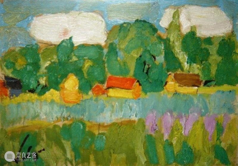 绘画︱色块分明、色彩丰富大胆的俄罗斯风景油画 油画 俄罗斯 绘画 色块 色彩 风景 上方 中国舞台美术学会 右上 星标 崇真艺客