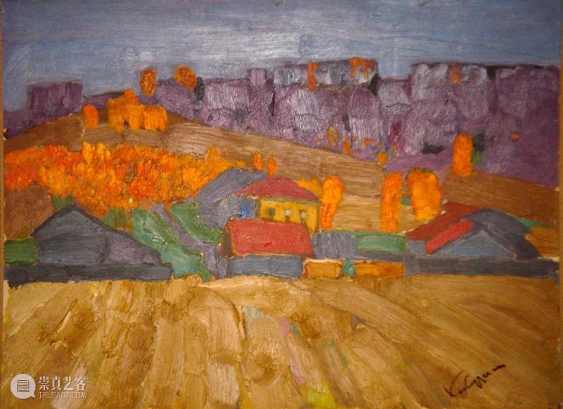 绘画︱色块分明、色彩丰富大胆的俄罗斯风景油画 油画 俄罗斯 绘画 色块 色彩 风景 上方 中国舞台美术学会 右上 星标 崇真艺客