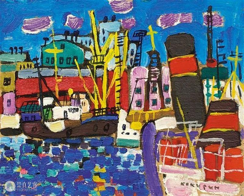 绘画︱色块分明、色彩丰富大胆的俄罗斯风景油画 油画 俄罗斯 绘画 色块 色彩 风景 上方 中国舞台美术学会 右上 星标 崇真艺客