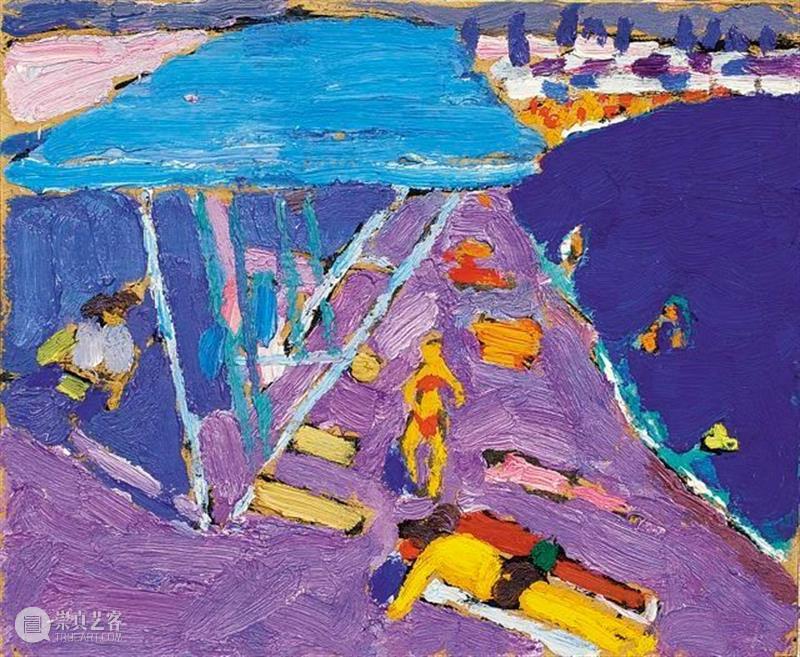 绘画︱色块分明、色彩丰富大胆的俄罗斯风景油画 油画 俄罗斯 绘画 色块 色彩 风景 上方 中国舞台美术学会 右上 星标 崇真艺客