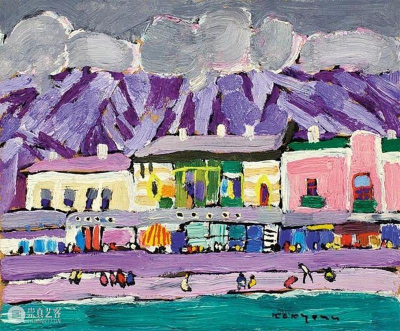 绘画︱色块分明、色彩丰富大胆的俄罗斯风景油画 油画 俄罗斯 绘画 色块 色彩 风景 上方 中国舞台美术学会 右上 星标 崇真艺客