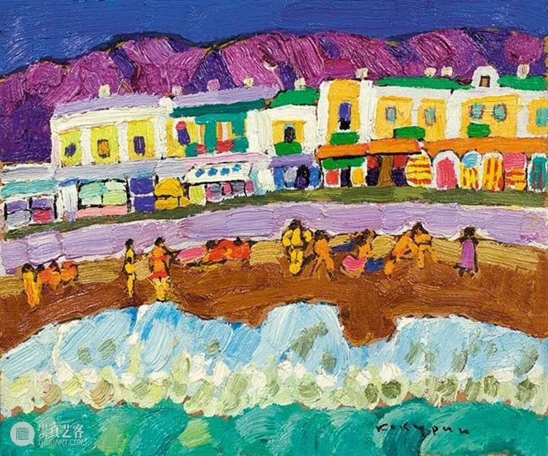 绘画︱色块分明、色彩丰富大胆的俄罗斯风景油画 油画 俄罗斯 绘画 色块 色彩 风景 上方 中国舞台美术学会 右上 星标 崇真艺客