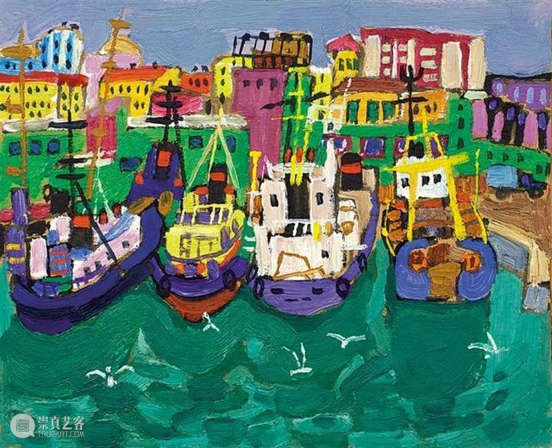 绘画︱色块分明、色彩丰富大胆的俄罗斯风景油画 油画 俄罗斯 绘画 色块 色彩 风景 上方 中国舞台美术学会 右上 星标 崇真艺客