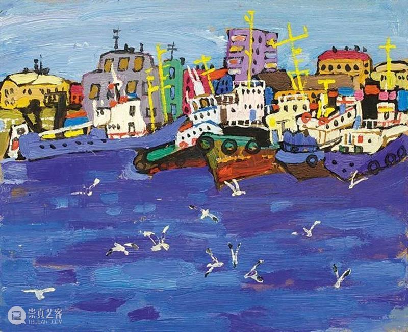 绘画︱色块分明、色彩丰富大胆的俄罗斯风景油画 油画 俄罗斯 绘画 色块 色彩 风景 上方 中国舞台美术学会 右上 星标 崇真艺客