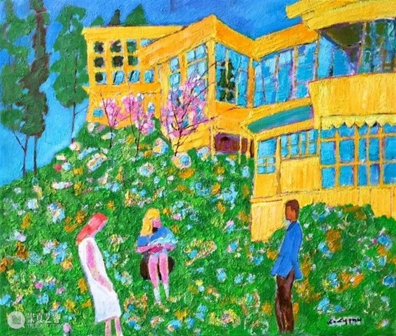 绘画︱色块分明、色彩丰富大胆的俄罗斯风景油画 油画 俄罗斯 绘画 色块 色彩 风景 上方 中国舞台美术学会 右上 星标 崇真艺客