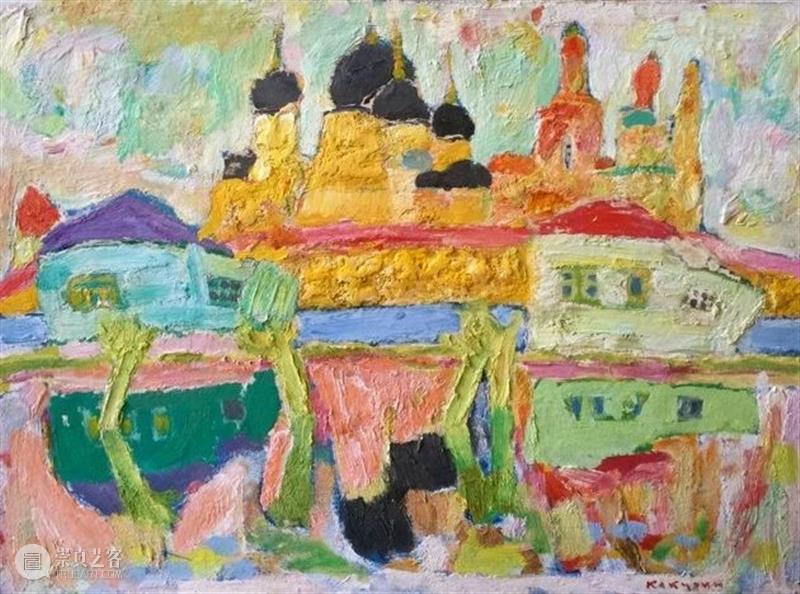 绘画︱色块分明、色彩丰富大胆的俄罗斯风景油画 油画 俄罗斯 绘画 色块 色彩 风景 上方 中国舞台美术学会 右上 星标 崇真艺客