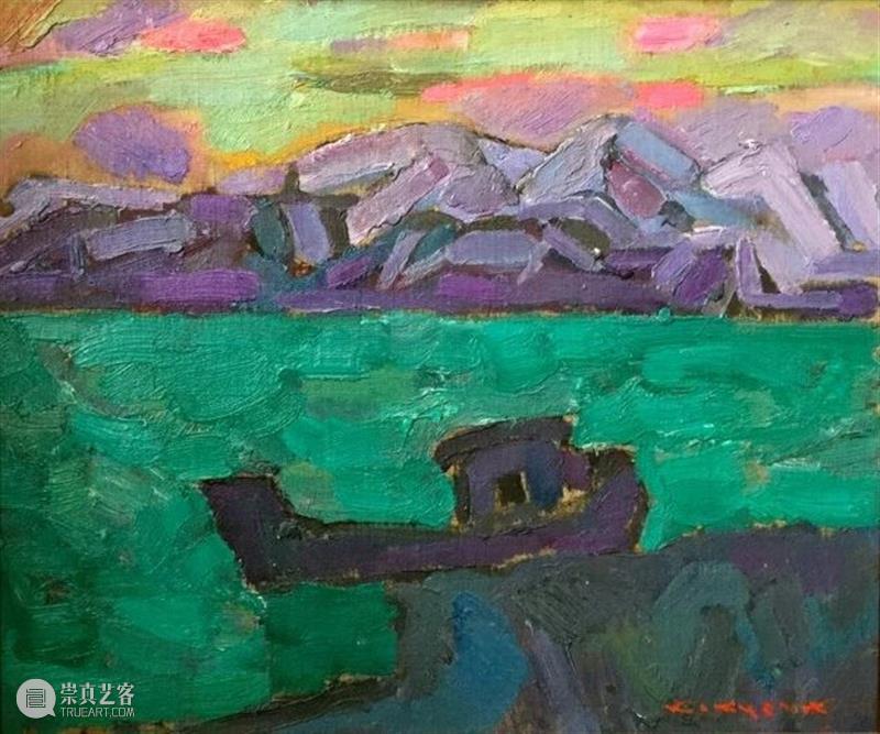 绘画︱色块分明、色彩丰富大胆的俄罗斯风景油画 油画 俄罗斯 绘画 色块 色彩 风景 上方 中国舞台美术学会 右上 星标 崇真艺客
