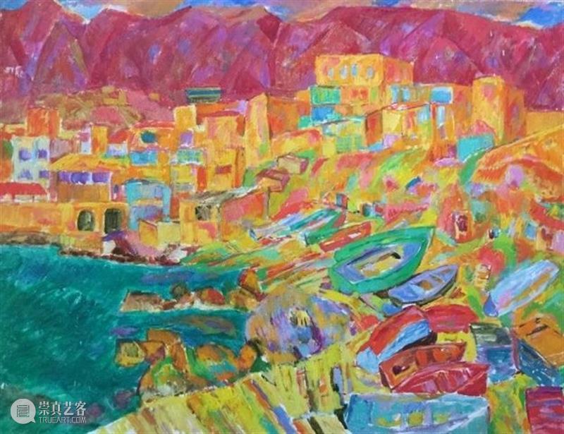 绘画︱色块分明、色彩丰富大胆的俄罗斯风景油画 油画 俄罗斯 绘画 色块 色彩 风景 上方 中国舞台美术学会 右上 星标 崇真艺客