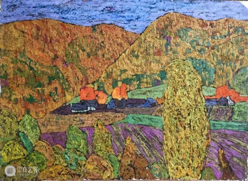 绘画︱色块分明、色彩丰富大胆的俄罗斯风景油画 油画 俄罗斯 绘画 色块 色彩 风景 上方 中国舞台美术学会 右上 星标 崇真艺客