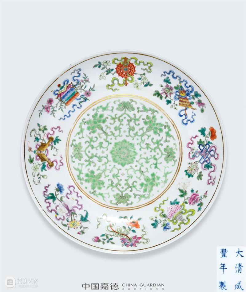 瓷器及古董珍玩集萃丨中国嘉德2021秋拍 中国 嘉德 瓷器 古董 专场 嘉庆 道光 咸丰 时期 御窑 崇真艺客