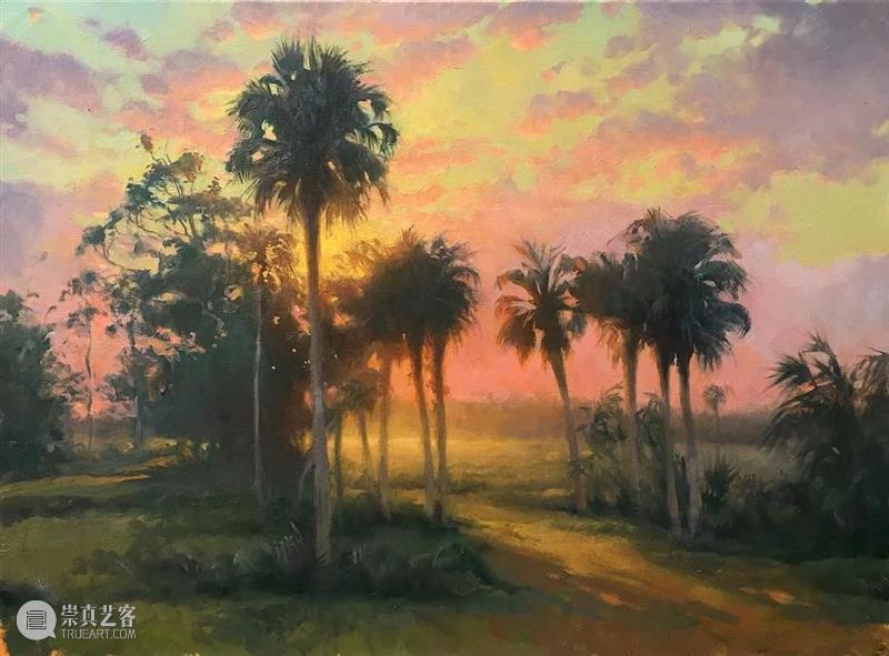 晨光中暮色里 晨光 暮色 户外 女画家 Olena Babak 殊荣 风景 诗歌 风光 崇真艺客