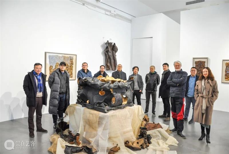 展览现场 | 贾善国作品展在798成当代艺术中心隆重开幕  “千层”指向传统与当代的厚度 千层 贾善国 当代 艺术 中心 现场 厚度 传统 作品展 工作与时日 崇真艺客