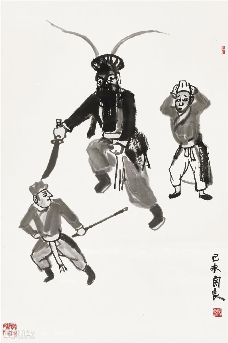 诚轩21秋拍·中国书画丨从回归至超越：关良、丁衍庸的绘画艺术 中国 书画 关良 丁衍庸 艺术 绘画 诚轩21秋拍 时间 库房 地点 崇真艺客