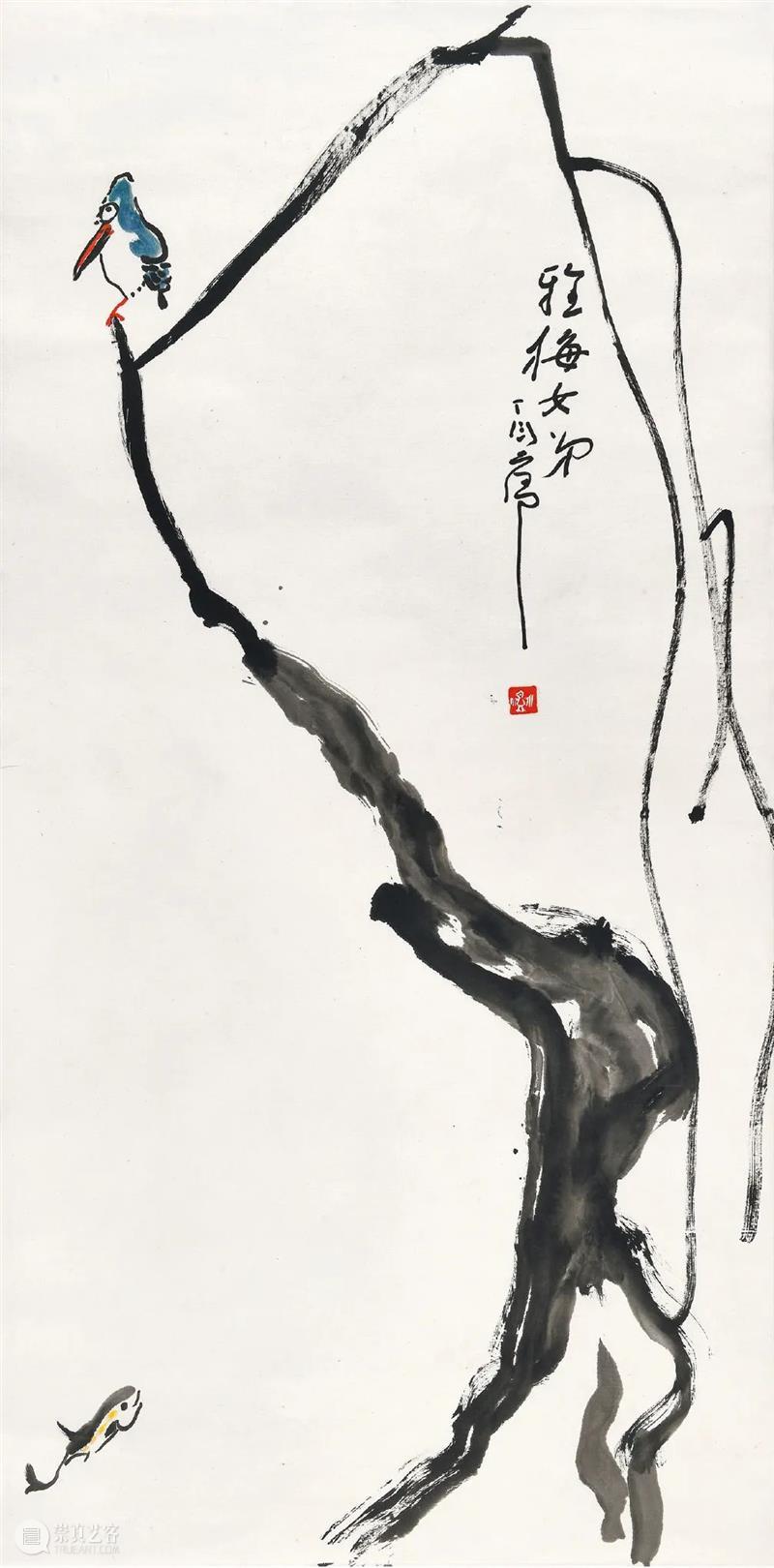 诚轩21秋拍·中国书画丨从回归至超越：关良、丁衍庸的绘画艺术 中国 书画 关良 丁衍庸 艺术 绘画 诚轩21秋拍 时间 库房 地点 崇真艺客