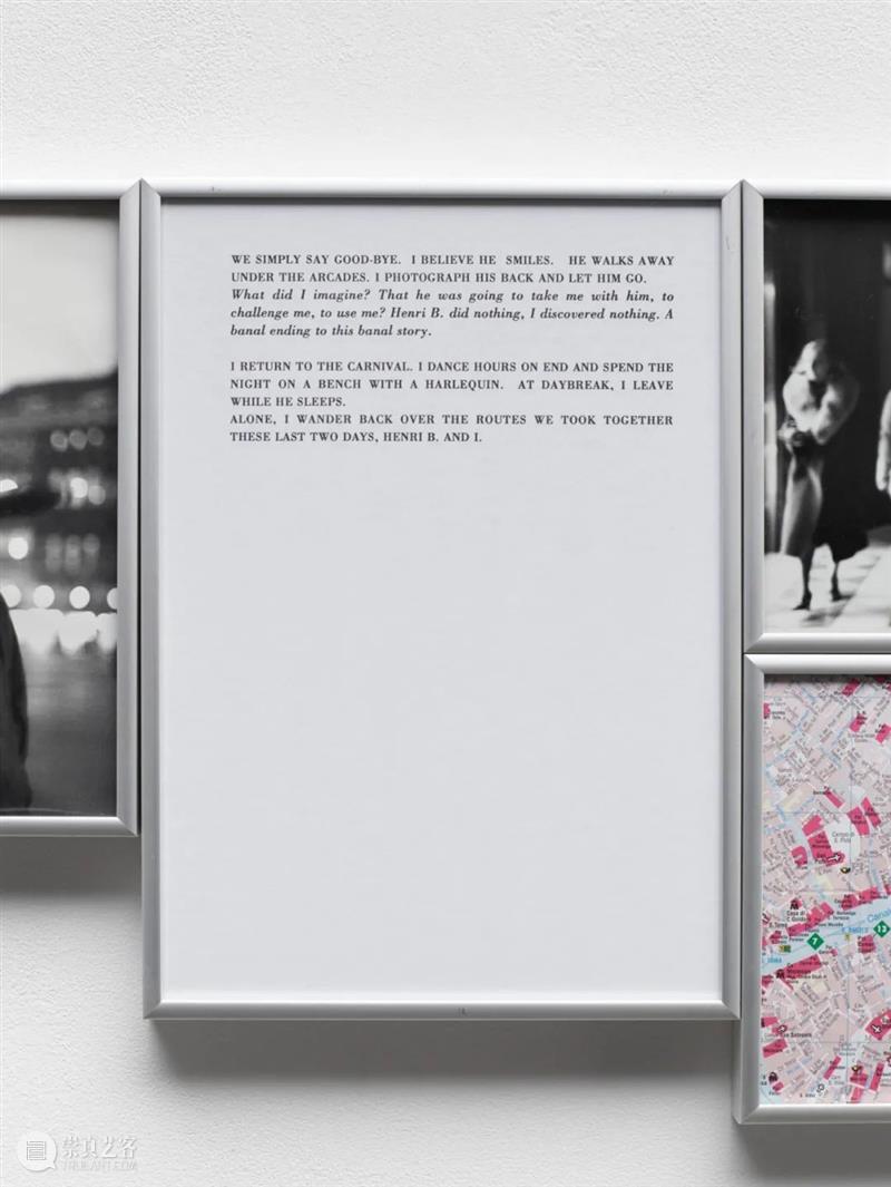 白立方沙龙 | 苏菲·卡尔（Sophie Calle） Sophie 苏菲 卡尔 Calle 白立方 沙龙 CalleSuite Vénitienne photographs ADAGP 崇真艺客