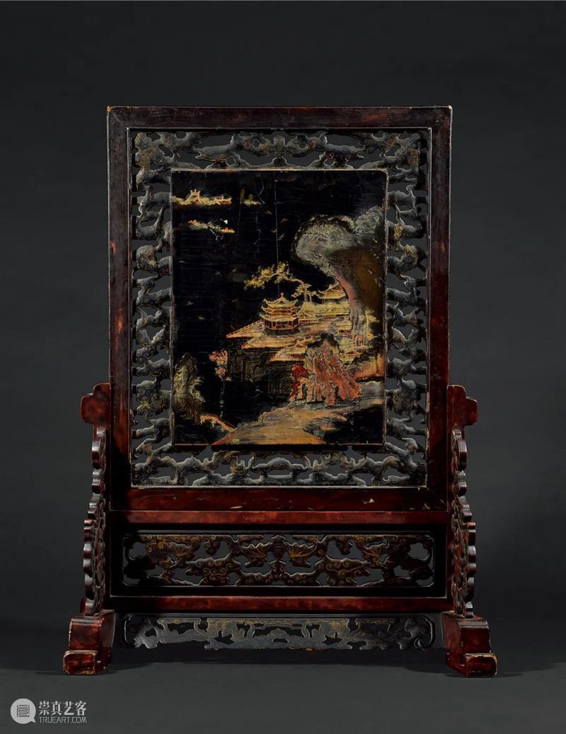 诚轩21秋拍·瓷器工艺品丨一体双面皆精彩：清乾隆粉彩百鹿图座屏 瓷器 工艺品 乾隆 粉彩 诚轩21秋 一体 双面 百鹿图座屏 时间 地点 崇真艺客