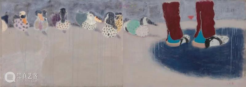 站台中国｜画册发布：王玉平《盐烤银杏》 王玉平 盐烤银杏 站台 中国 画册 个展 空间 媒介 绘画 一部分 崇真艺客