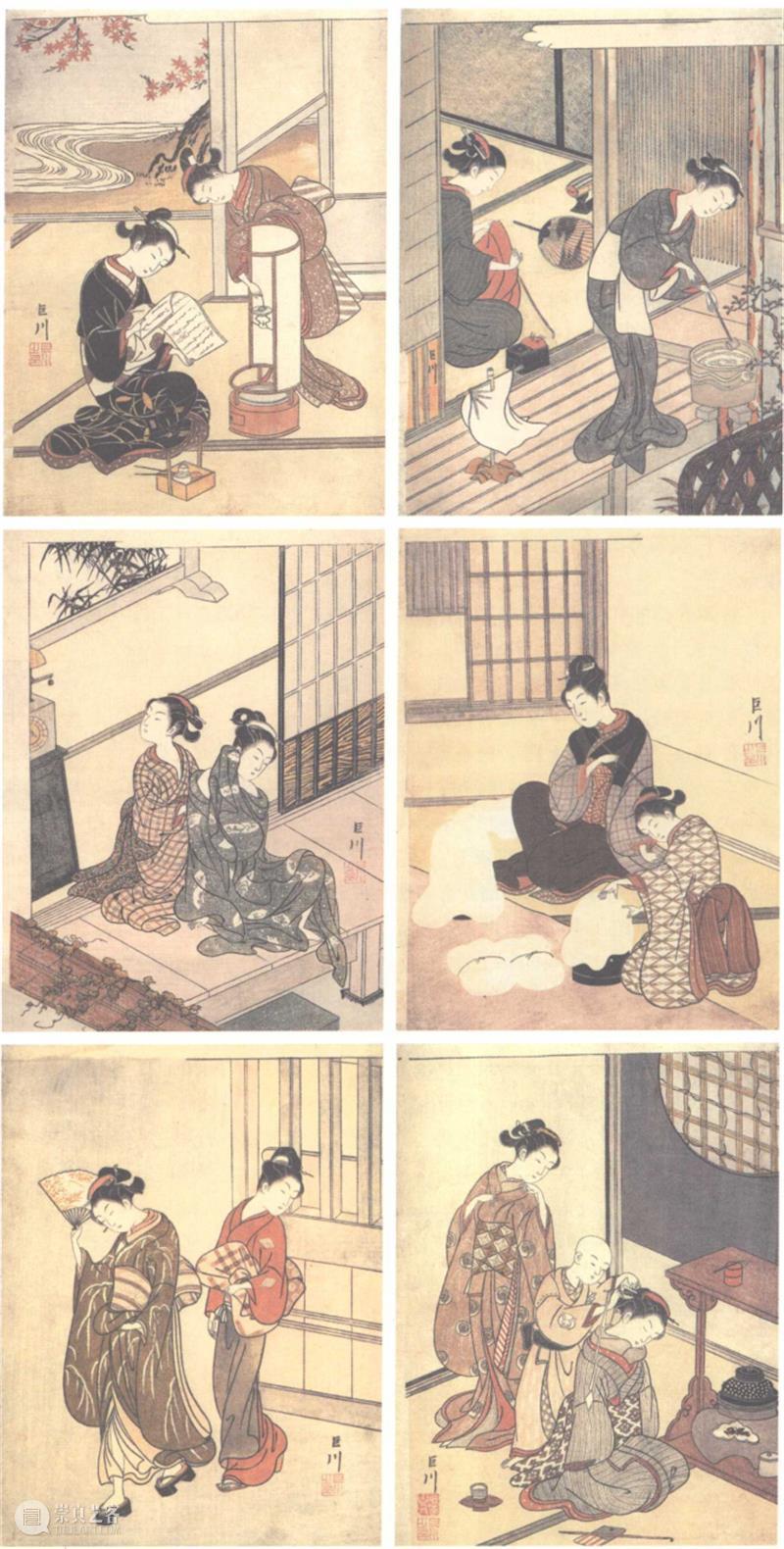 从美人到风景——浮世绘的前世今生 风景 美人 浮世絵 日本 江户时代 民间 木刻 版画 画工 手笔 崇真艺客