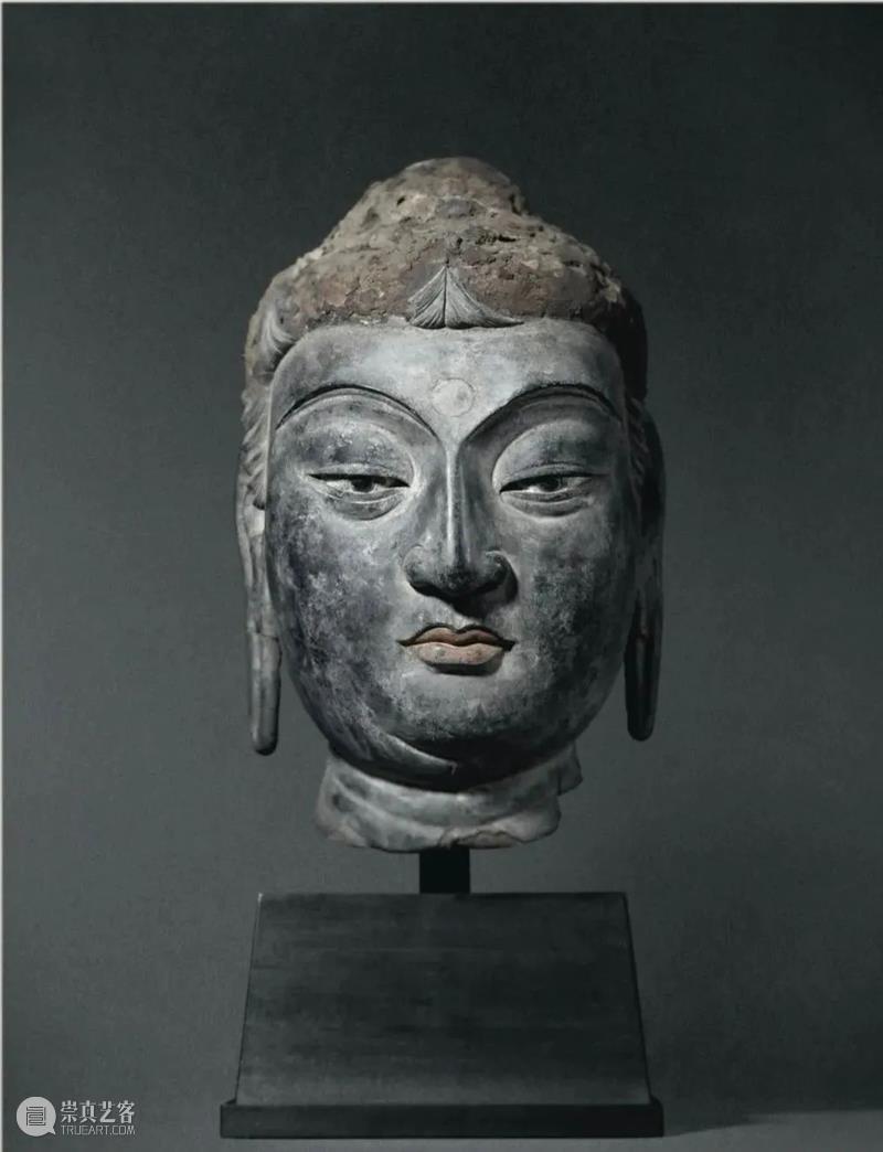 天价成交的造像：唐 夹纻干漆佛头像 夹纻干漆 头像 造像 天价 香港 苏富比 艺海 观涛 坂本五郎 中国 崇真艺客