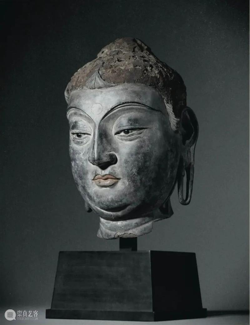 天价成交的造像：唐 夹纻干漆佛头像 夹纻干漆 头像 造像 天价 香港 苏富比 艺海 观涛 坂本五郎 中国 崇真艺客