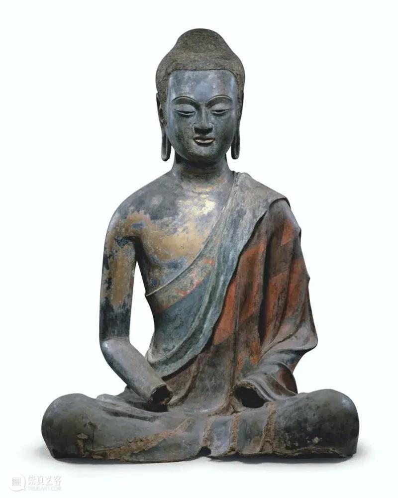 天价成交的造像：唐 夹纻干漆佛头像 夹纻干漆 头像 造像 天价 香港 苏富比 艺海 观涛 坂本五郎 中国 崇真艺客