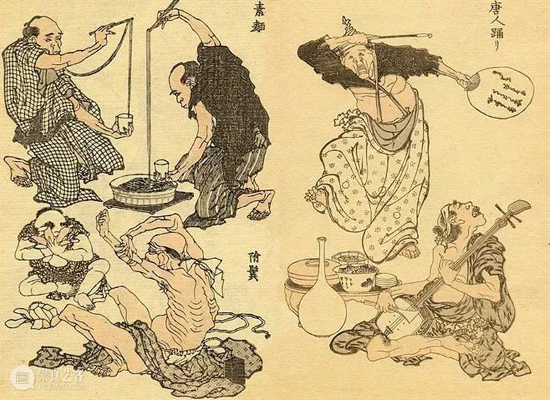 浮世绘名家录·壹 | “为画痴狂”的葛饰北斋 葛饰北斋 浮世绘名家录 富岳三十六景神奈川冲浪里 许多人 印象 巨浪 富士山 神奈川冲浪里 富岳三十六景 画作 崇真艺客