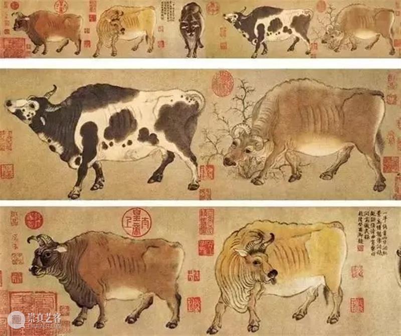 “镇国之宝”《五牛图》：大唐最靓的牛！ 五牛图 的牛 大唐 上方 青铜器 账号 人与人 缘份 缘分 韵味 崇真艺客