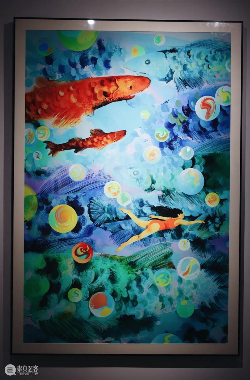 艺术家 | 何沐（禾三木）—— 脱离界限 艺术家 何沐 界限 三木 近期 四人 space 作品 数字 绘画 崇真艺客