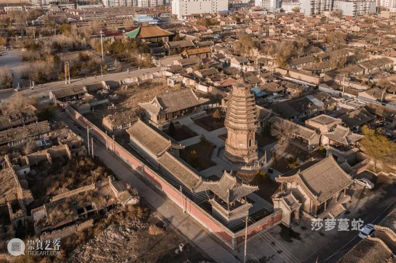 莎萝蔓蛇：《浑源永安寺、圆觉寺》航拍 浑源 永安寺 圆觉寺 莎萝蔓 航拍 浑源永安寺 山西省 大同市 县城 西北部 崇真艺客