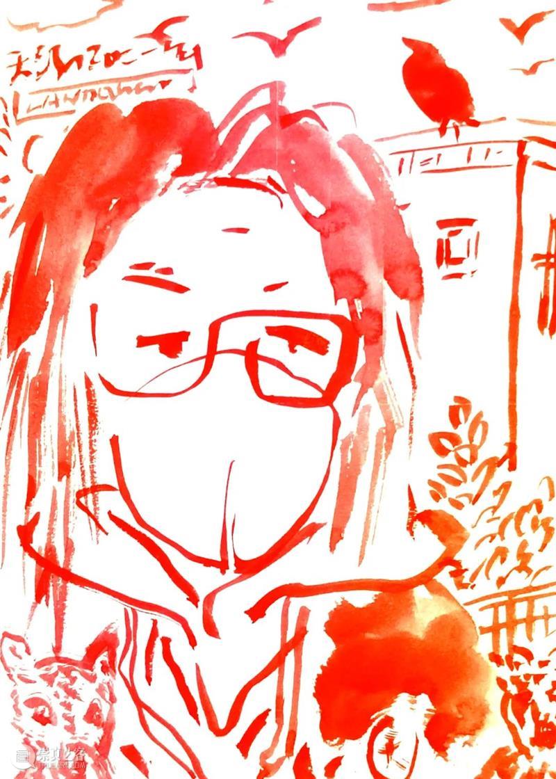 FFA联展“观察·角度”|盛天泓:他的“小红画”记录着他对当下和世界的看法 FFA ART CENTER 崇真艺客