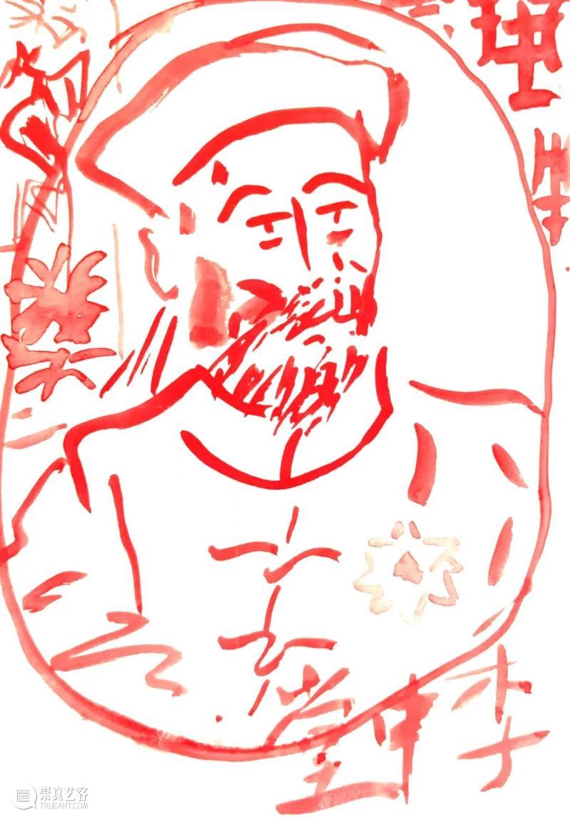 FFA联展“观察·角度”|盛天泓:他的“小红画”记录着他对当下和世界的看法 FFA ART CENTER 崇真艺客