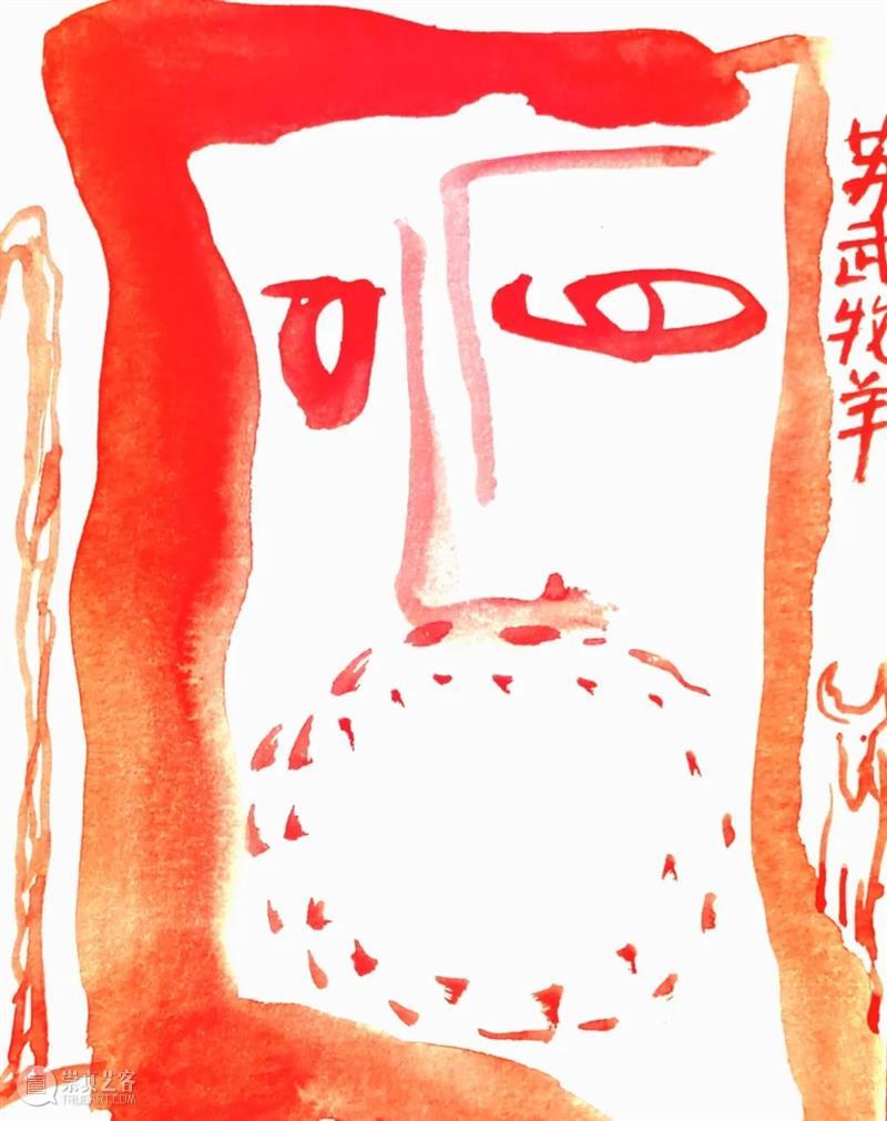 FFA联展“观察·角度”|盛天泓：他的“小红画”记录着他对当下和世界的看法  FFA ART CENTER 崇真艺客