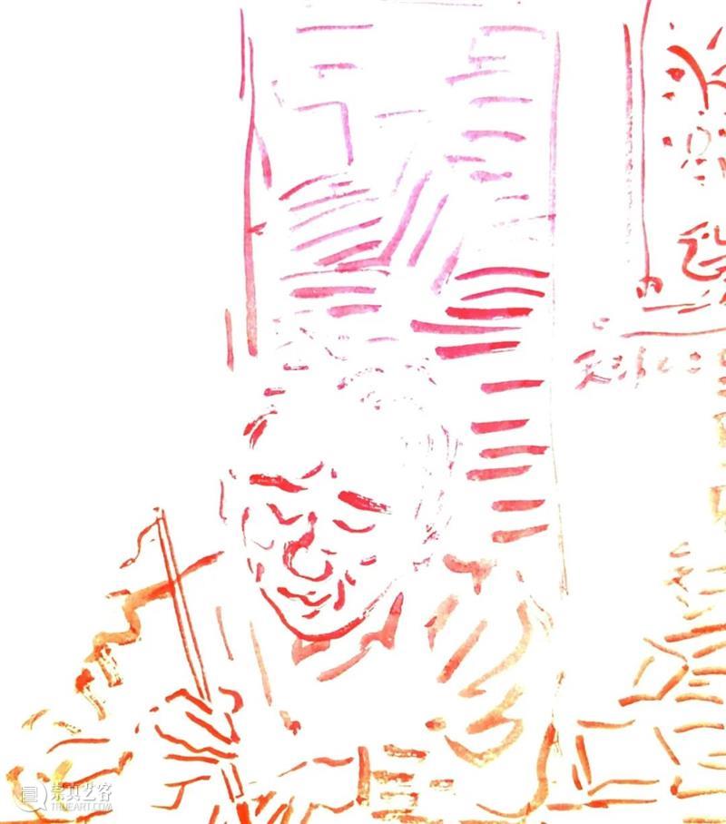 FFA联展“观察·角度”|盛天泓:他的“小红画”记录着他对当下和世界的看法 FFA ART CENTER 崇真艺客