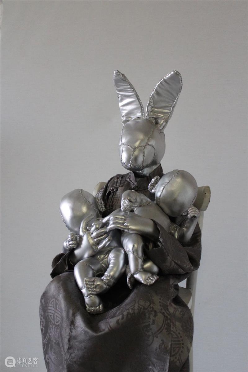 2021 NomadRelays|Munkhtsetseg Jalkhaajav: Healing and Protection Nomad Relays born Mongolia and Ulaanbaatar painting sculpture collage Shanghai 崇真艺客