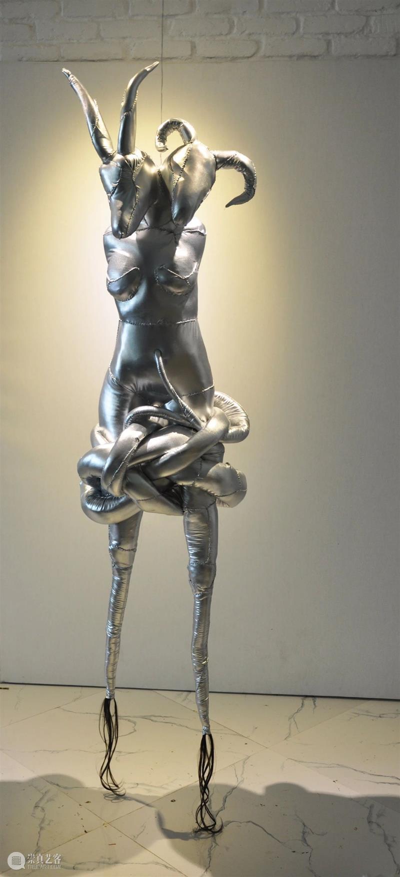 2021 NomadRelays|Munkhtsetseg Jalkhaajav: Healing and Protection Nomad Relays born Mongolia and Ulaanbaatar painting sculpture collage Shanghai 崇真艺客