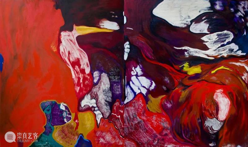 FFA联展“观察·角度”|王凯凡：​他以强烈色彩搅拌情绪，混合了“地图与文化”带来的抽象编码。 崇真艺客