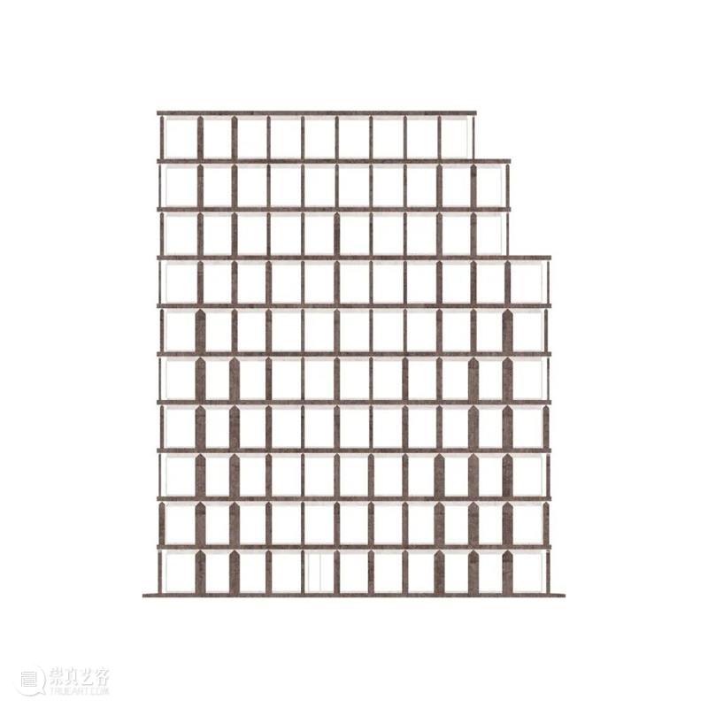 Valerio Olgiati 新作：平面与立面呼应，Baloise 保险公司办公楼 平面 立面 新作 Baloise 保险公司 办公楼 立面图 Princen 建筑 方正 崇真艺客