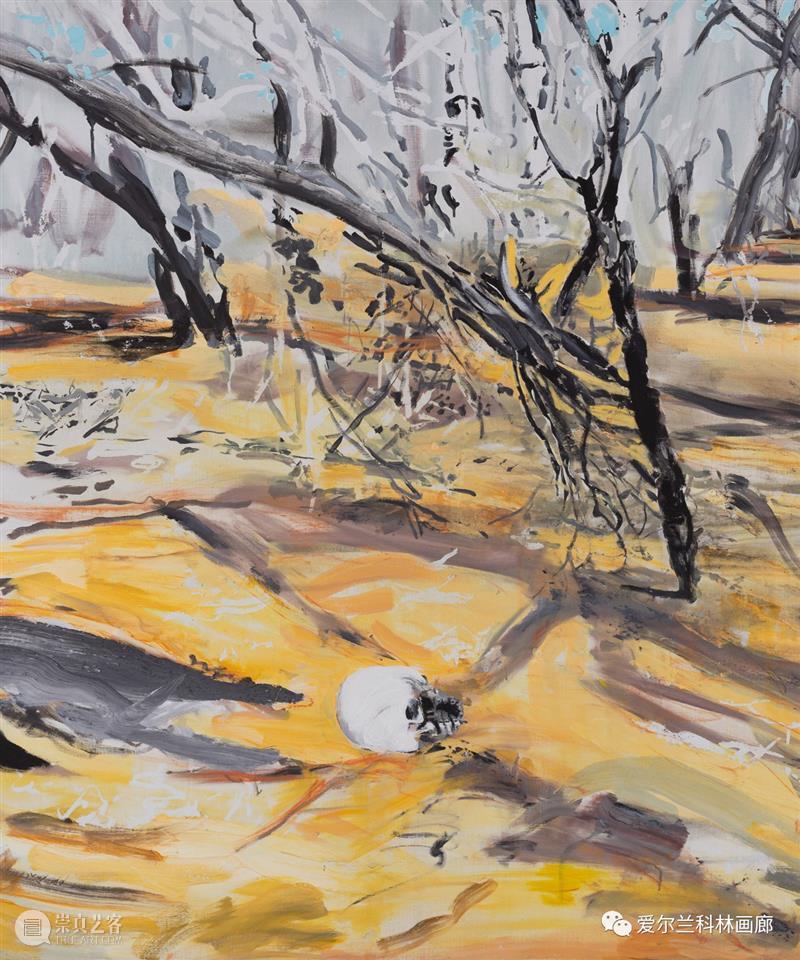 科林画廊 | 巴塞尔迈阿密海滩艺术博览会 巴塞尔迈阿密海滩艺术博览会 科林 画廊 展位 布莱恩 马奎 Brian Maguire 亚利桑那州 丙烯 崇真艺客