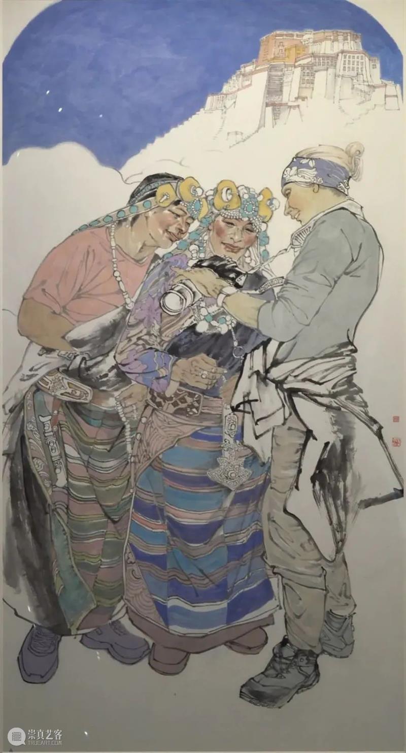 共生——西部民族美术双年展在西南民族大学美术馆开幕 民族 西部 美术 双年展 西南民族大学美术馆 中国西部 地域 文化 长期 中华民族 崇真艺客