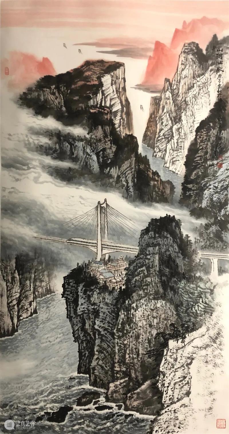 共生——西部民族美术双年展在西南民族大学美术馆开幕 民族 西部 美术 双年展 西南民族大学美术馆 中国西部 地域 文化 长期 中华民族 崇真艺客
