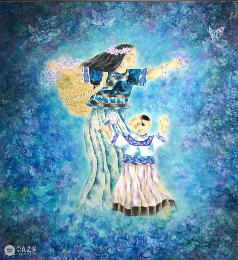 共生——西部民族美术双年展在西南民族大学美术馆开幕 民族 西部 美术 双年展 西南民族大学美术馆 中国西部 地域 文化 长期 中华民族 崇真艺客