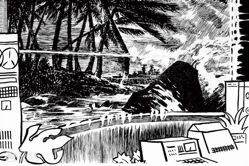 登陆珊瑚岛在即，你需要这一份岛情图 珊瑚岛 展览 珊瑚岛上的死光 科幻 考古学 题目 中国 研究者 童恩正 作品 崇真艺客