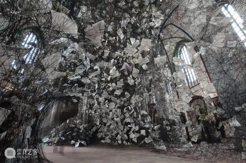 盐田千春 Chiharu Shiota：颤动的灵魂 | AMNUA艺术家 盐田千春 Shiota 艺术家 灵魂 AMNUA 线条 时间 空间 宇宙 日本 崇真艺客