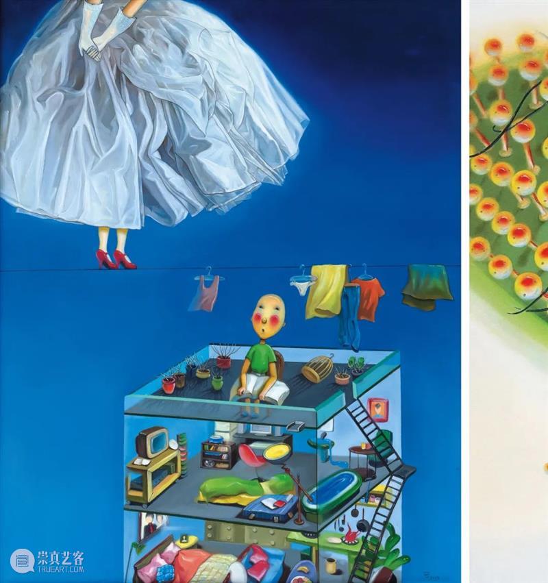 北京保利拍卖丨中国新绘画专题：第一期 · 陈可 艺术财经 现当代艺术部 中国 专题 陈可 北京保利拍卖 绘画 夜场 市场 藏家 作品 流拍 崇真艺客