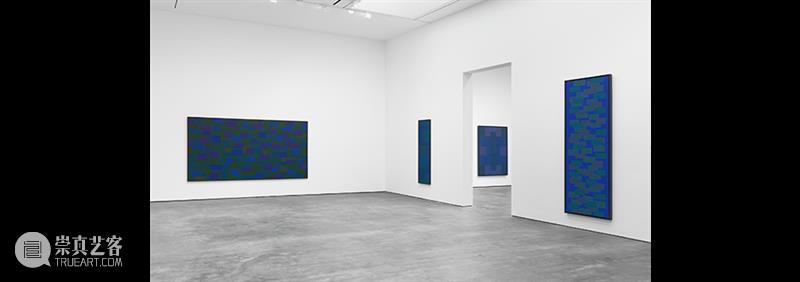 今日生日 | 艾德·莱茵哈特（Ad Reinhardt） 艾德 莱茵哈特 Reinhardt 生日 上图 蓝色绘画 布面 油画 厘米 艺术 崇真艺客