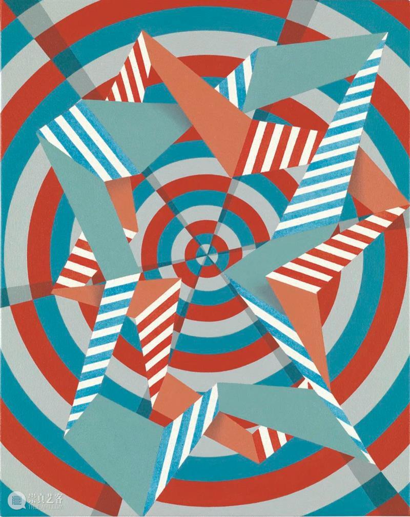 今日生日 | 托马·阿布茨 （Tomma Abts） 托马 阿布茨 Tomma Abts 生日 阿布茨Tomma 上图 Fimme 丙烯 油彩 崇真艺客